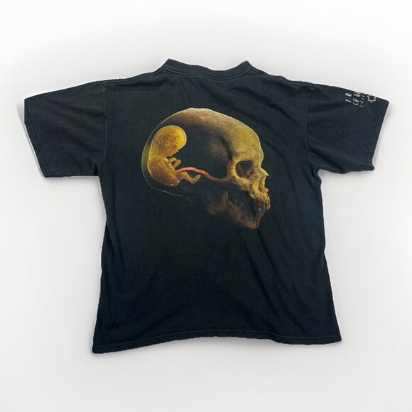 Vintage Tool Band T Shirt 90’s Anvil Made USA Tour TEE Rare Skull Fetus Aenima M - Picture 4 of 8